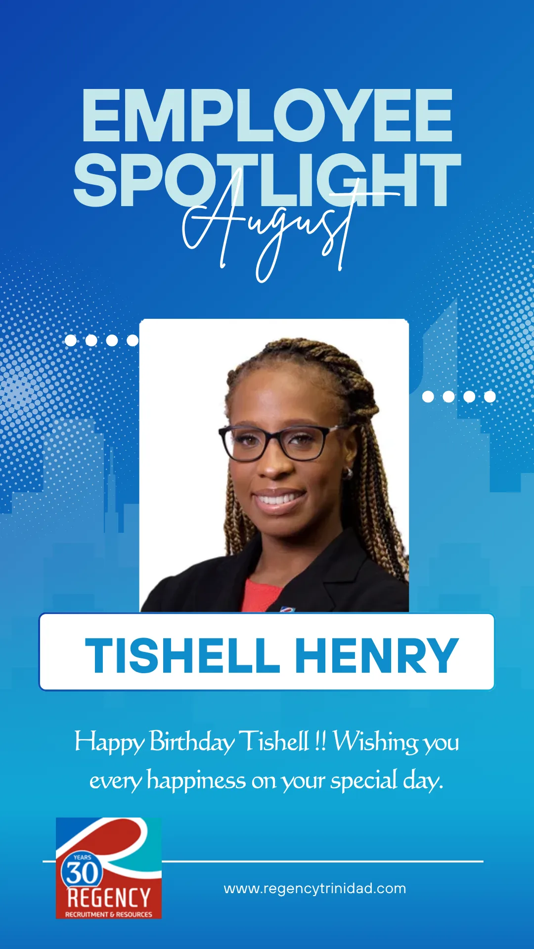 Tishell birthday 22August